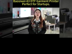 Baosiwei A3 DTF Garment Printer Perfect for Startups.