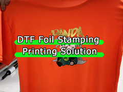DTF Foil Stamping Printing Solution: make your design truly shine!