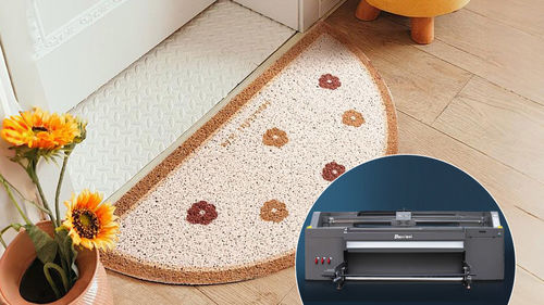 Baosiwei Circle Mat Print Design