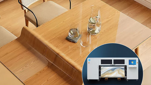 Printing Solution for PET Transfer Film Tablecloths and Placemats