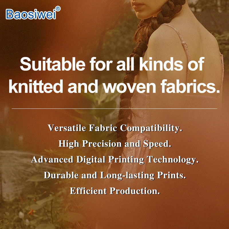 Baosiwei Textile Fabric Digital Printing Machine, suitable for cotton, polyester, silk, nylon, and various other fabrics